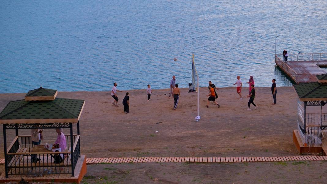 Konya'nın doğal plajı! Yenilenen yüzüyle büyük ilgi görüyor 5